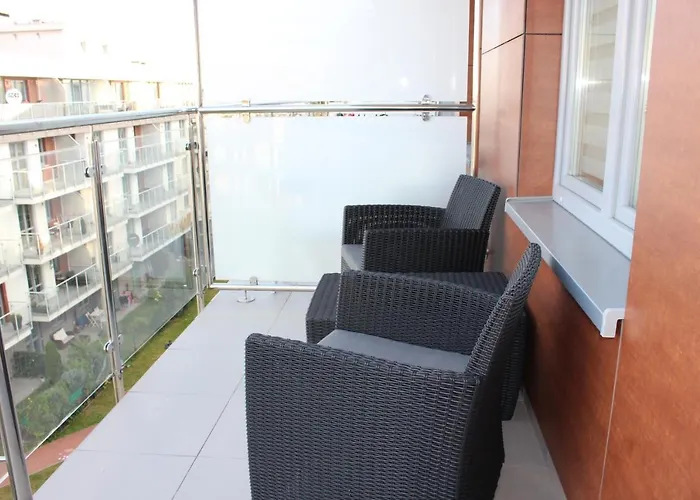 Apartament Bursztynek z miejscem postojowym